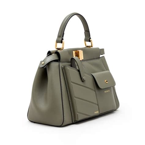 fendi peekaboo mini green